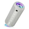 Front. Ortizan - Portable Bluetooth Speaker, IPX7 Waterproof, TWS Stereo Pairing, 30H Long Playtime, Rich Deep Bass Sound - Gray.