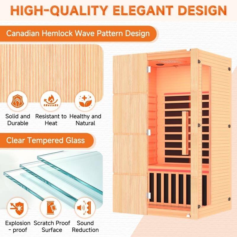HIGH-QUALITY ELEGANT DESIGN

Canadian Hemlock Wave Pattern Design

- Solid and Durable
- Resistant to Heat
- Healthy and Natural

Clear Tempered Glass

- Explosion-proof
- Scratch Proof Surface
- Sound Reduction