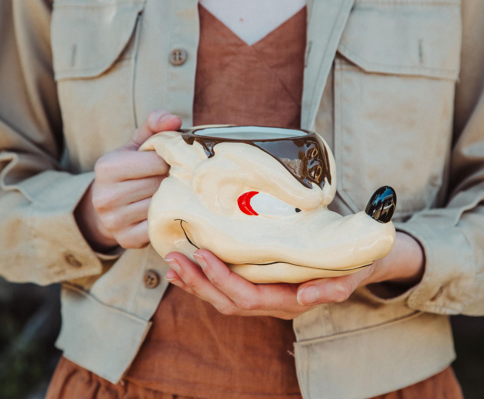 Alt View 3. Silver Buffalo - Looney Tunes Wile E. Coyote Sculpted Ceramic Mug | Holds 20 Ounces - Brown.