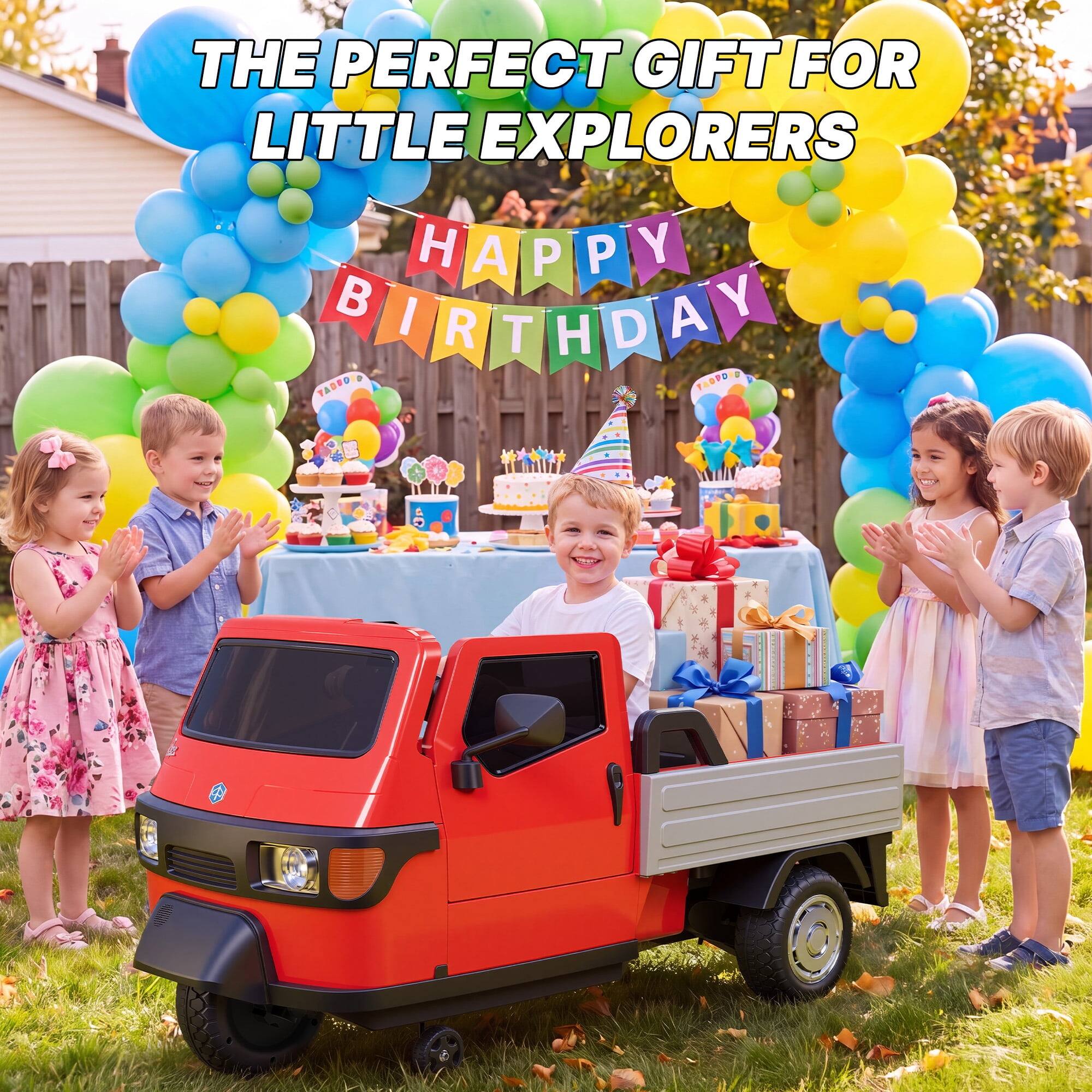THE PERFECT GIFT FOR LITTLE EXPLORERS

HAPPY BIRTHDAY
