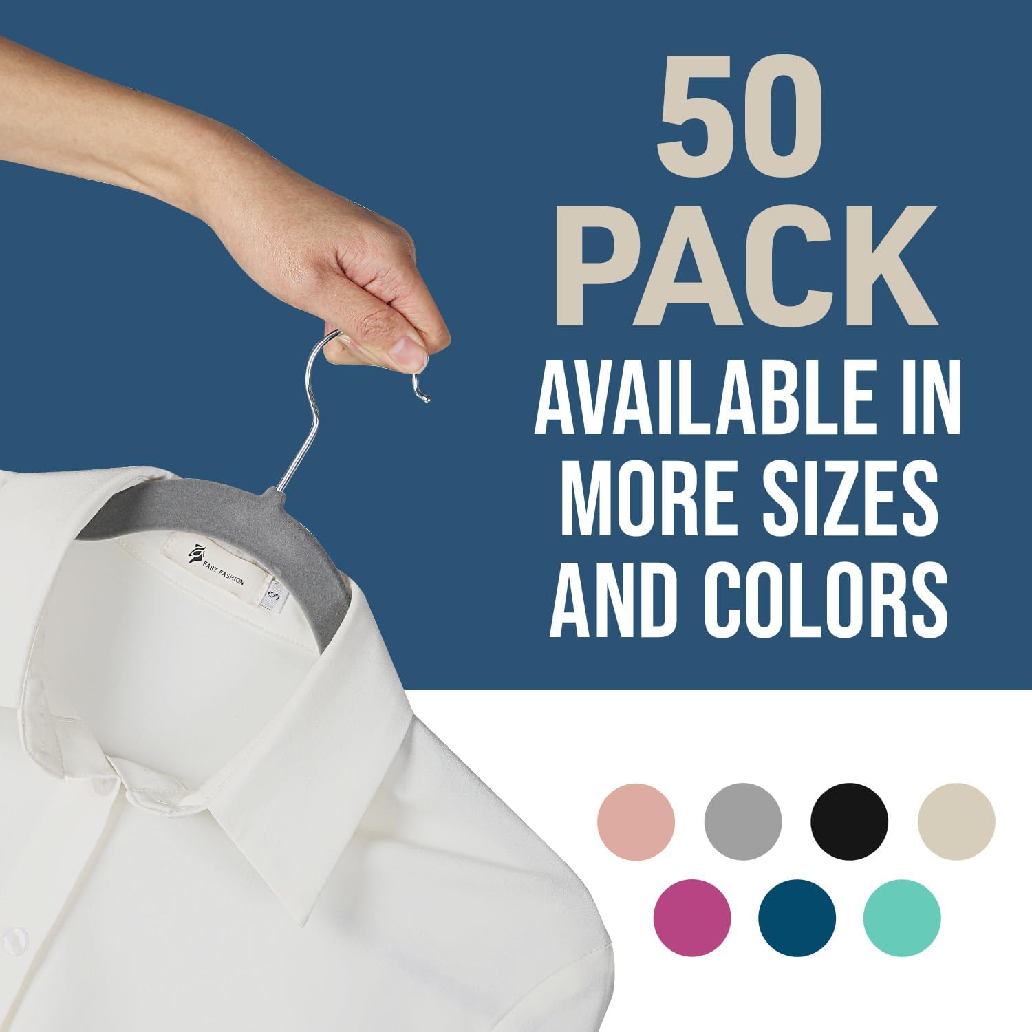 50 PACK AVAILABLE IN MORE SIZES AND COLORS PART FASPIA