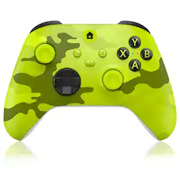 Dazzling Pops - controller for series with audio jack 4ghz adapter camo - Camo Yellow
