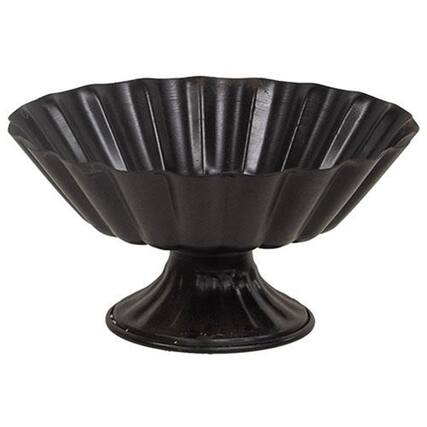 Front. BreeBe - Black Urn 4" - Black.
