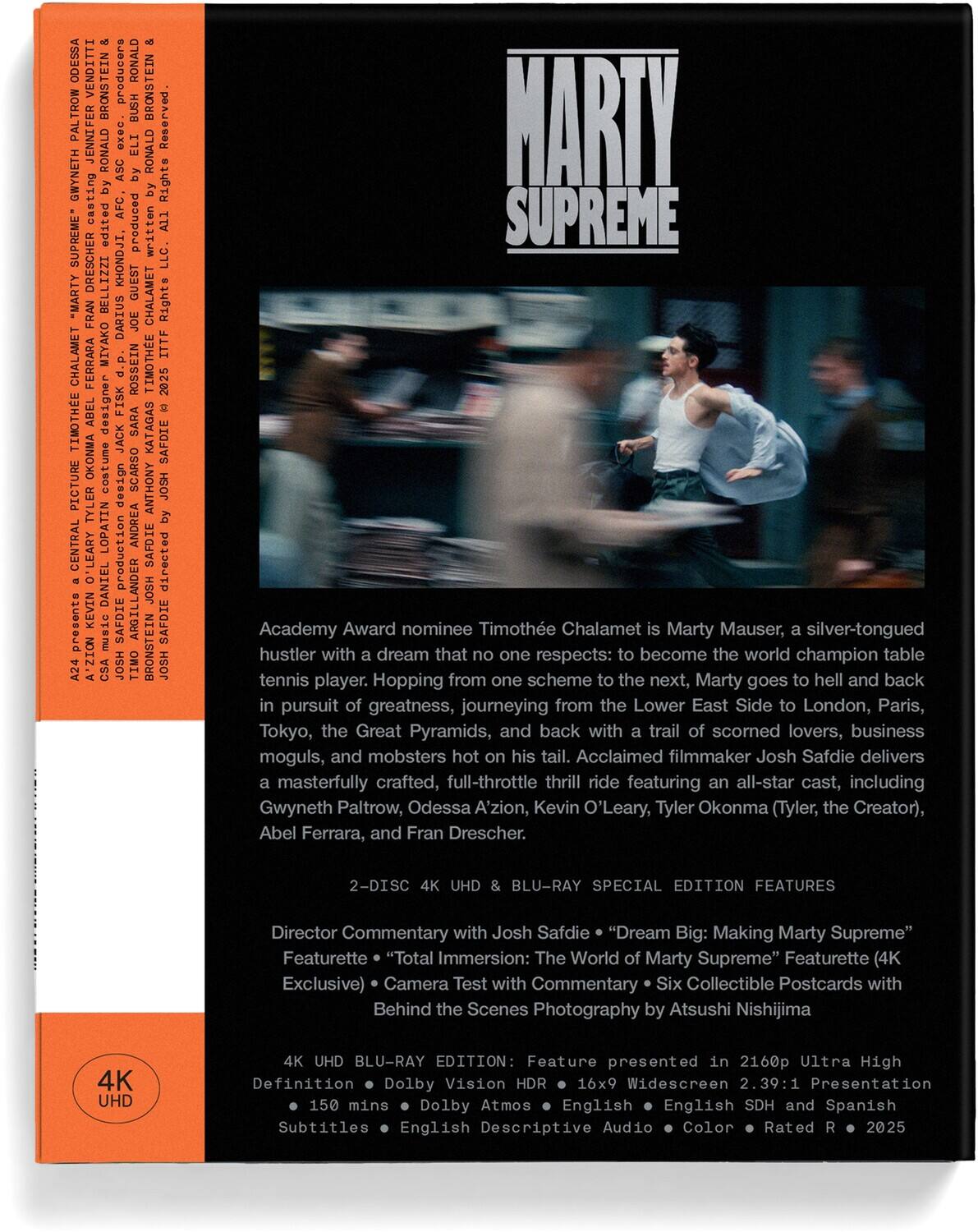 Alt View 1. Marty Supreme   - 4K Blu-Ray.