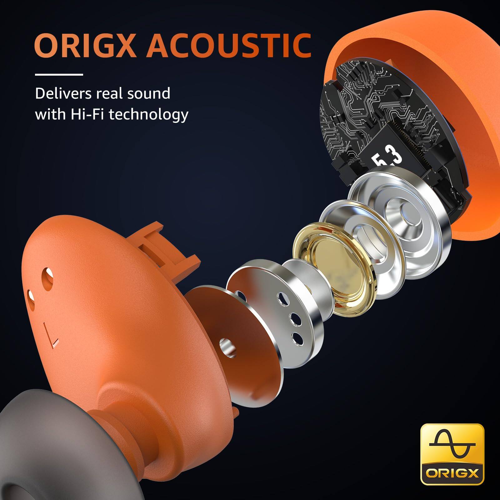 ORIGX ACOUSTIC  
Delivers real sound with Hi-Fi technology