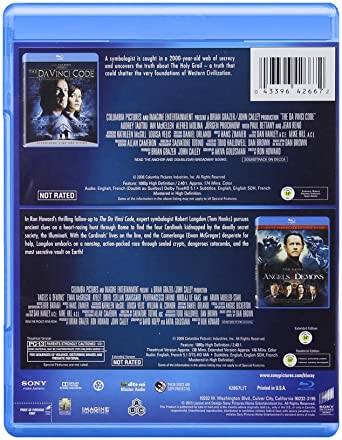 Alt View 1. 21 Da Vinci Code / Angels & Demons [2 Movie Pack] (Blu-ray).