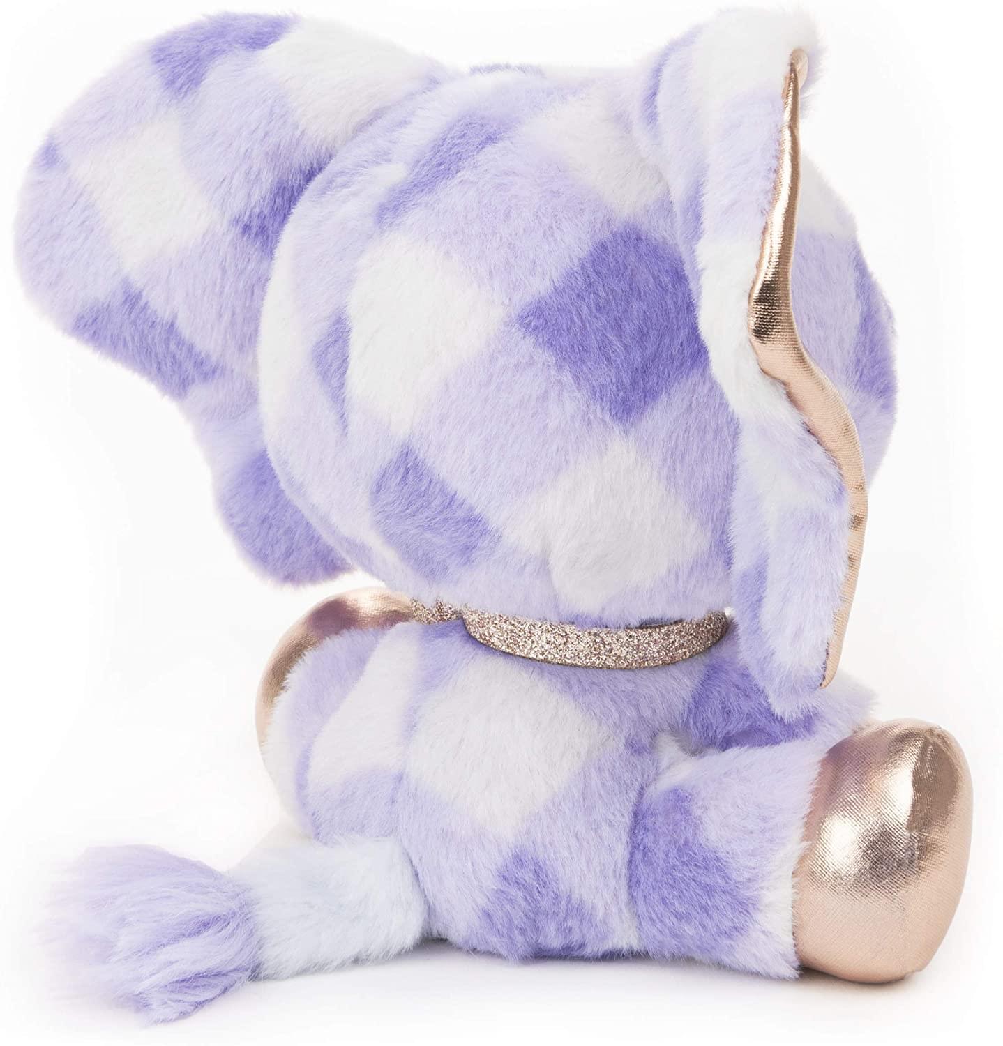 Alt View 1. Gund - P.Lushes Pets 6 Inch Fashion Plush | Ella L Phante - Purple.