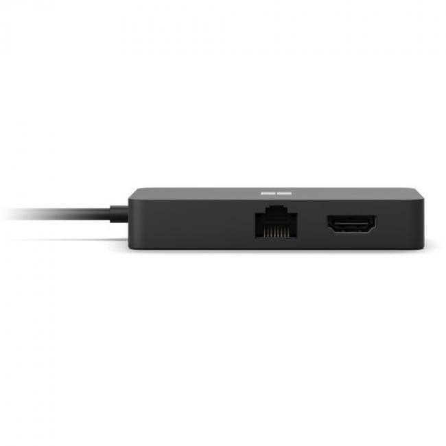 Alt View 1. Microsoft - Microsoft Surface USB-C Travel Hub for Business - USB Type C Connector - 1 x USB-A Port & 1 x USB-C Port - 1 x HDMI & 1.