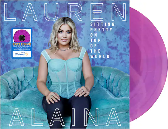 LAUREN
SITTING PRETTY ON TOP OF THE WORLD
ALAINA
EXCLUSIVE TRANSLUCENT VIOLET VINYL
Includes Bonus Track "When You Say Nothing At All"
Only at Walmart