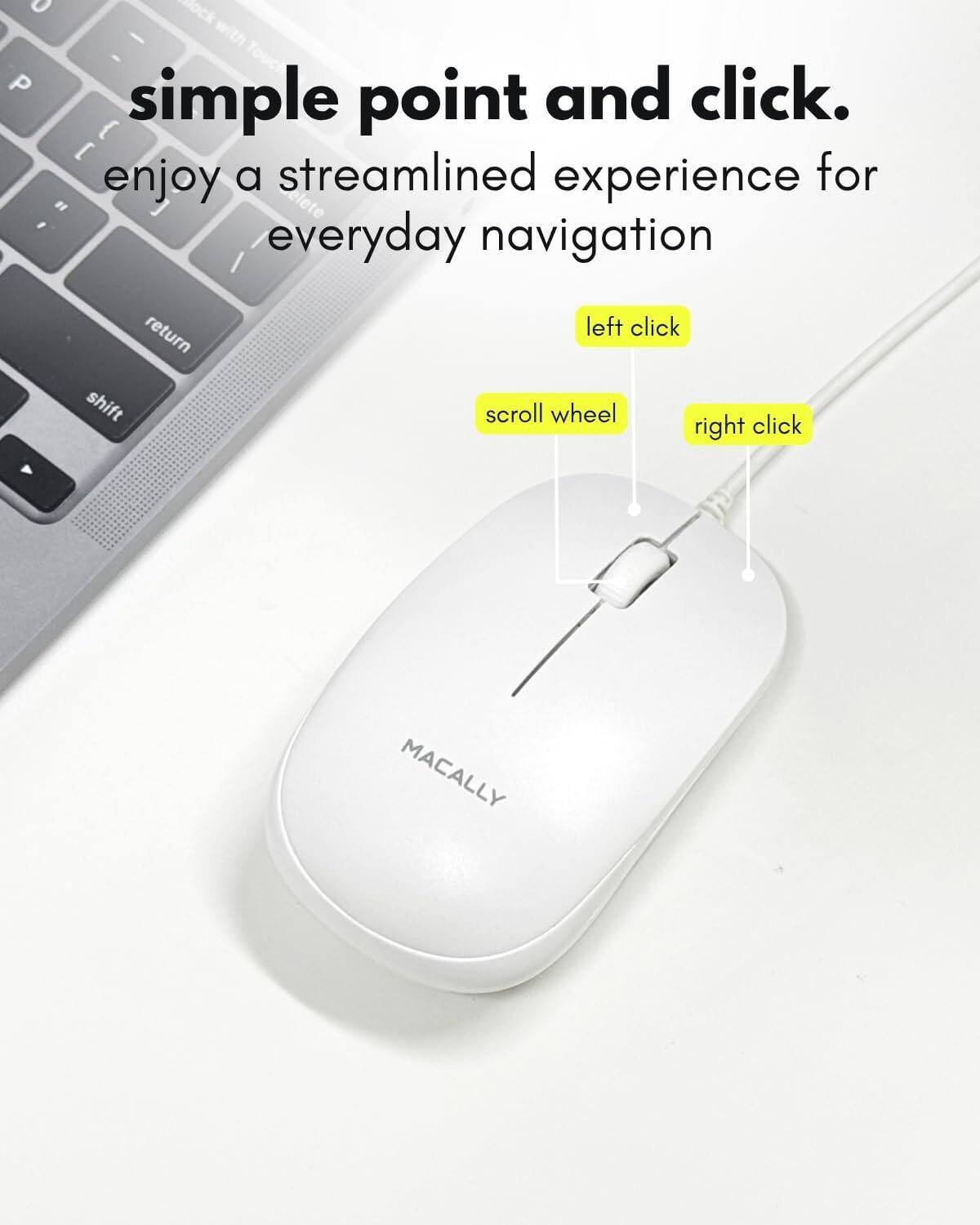 simple point and click.  
enjoy a streamlined experience for everyday navigation  
left click  
scroll wheel  
right click