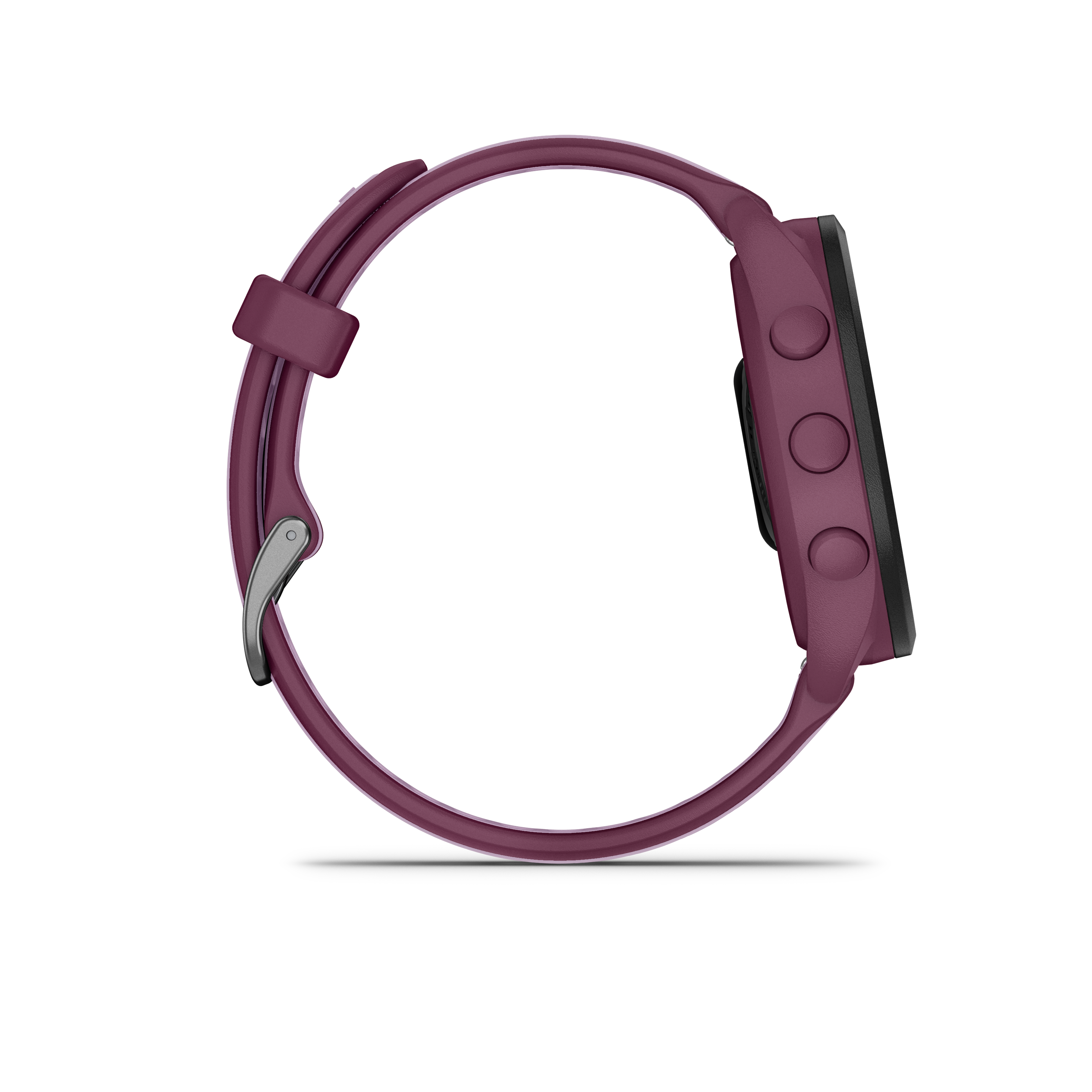 Alt View 5. Garmin - Garmin Forerunner 165 Music GPS Running Smartwatch Bundle - Berry/Lilac - Berry/Lilac.