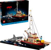 LEGO - Ideas Jaws - Diorama Kit and Shark Toy for Adults 21350 - Front_Zoom