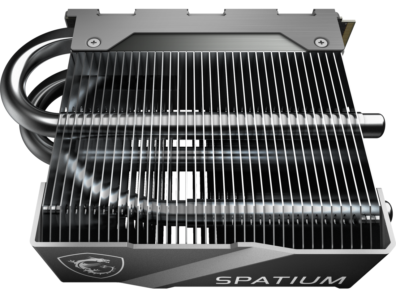 Alt View 9. MSI - MSI SPATIUM M580 PCIe 5.0 NVMe M.2 2TB FROZR Solid State Drive (SSD) - SM580PN2TBF.