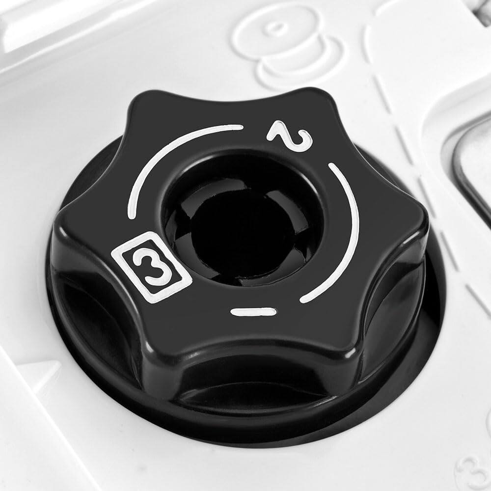 Alt View 2. Janome - Janome HD3000 Heavy Duty Sewing Machine - Includes Ultra Glide Foot + Universal Needles + Leather Needles + Bobbins - White.