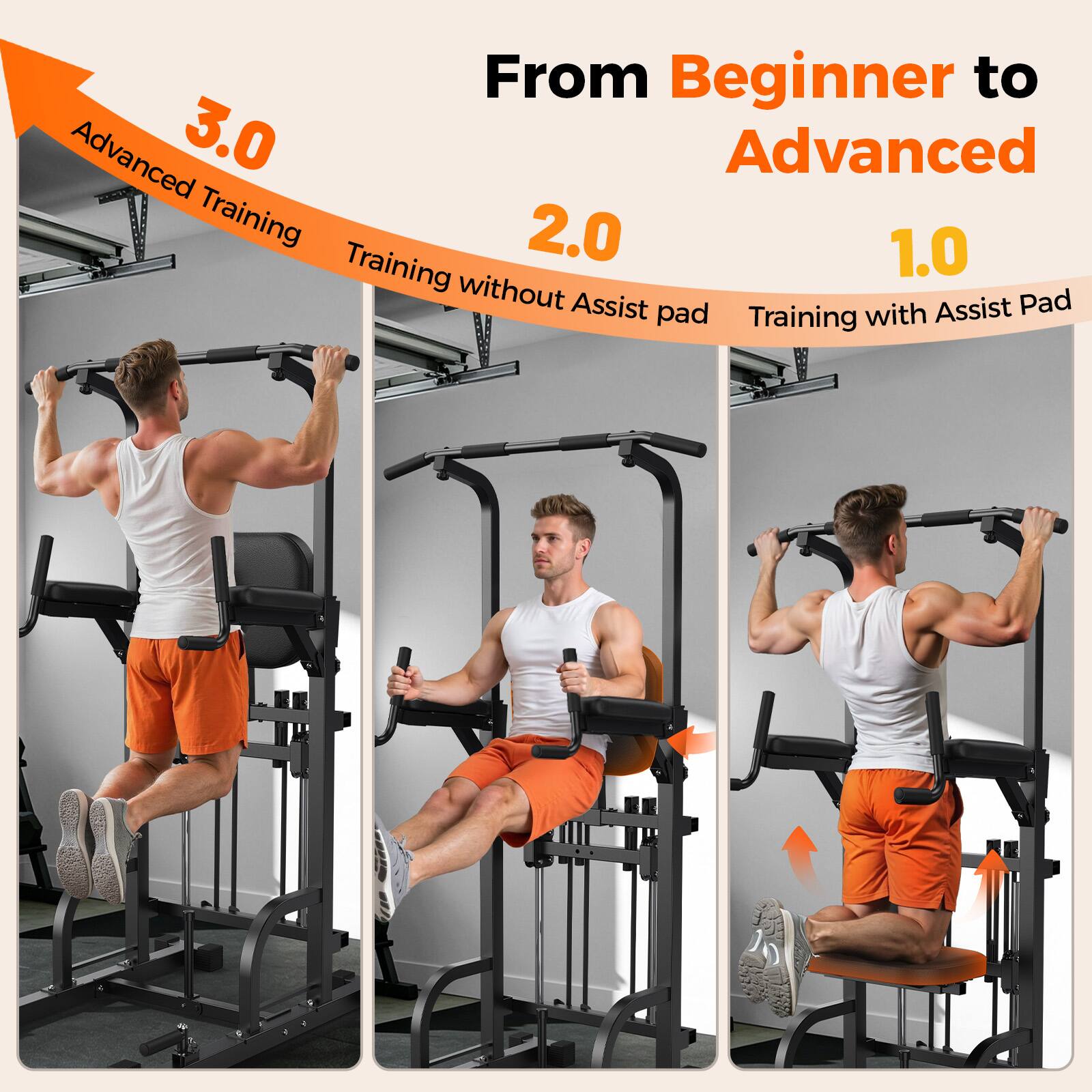 From Beginner to Advanced

3.0 Advanced Training

2.0 Training without Assist Pad

1.0 Training with Assist Pad
