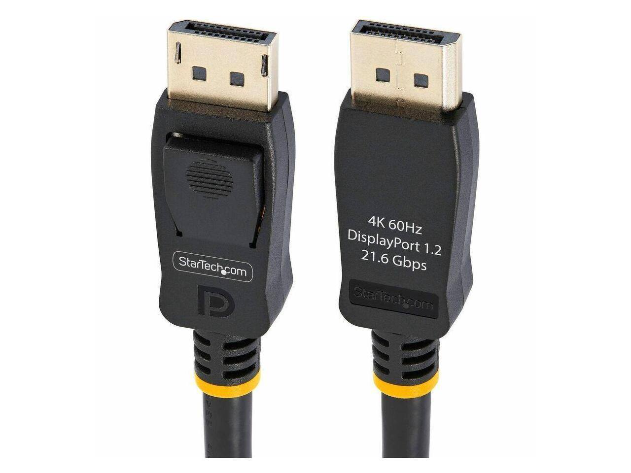 StarTech.com P  
4K 60Hz DisplayPort 1.2 21.6 Gbps