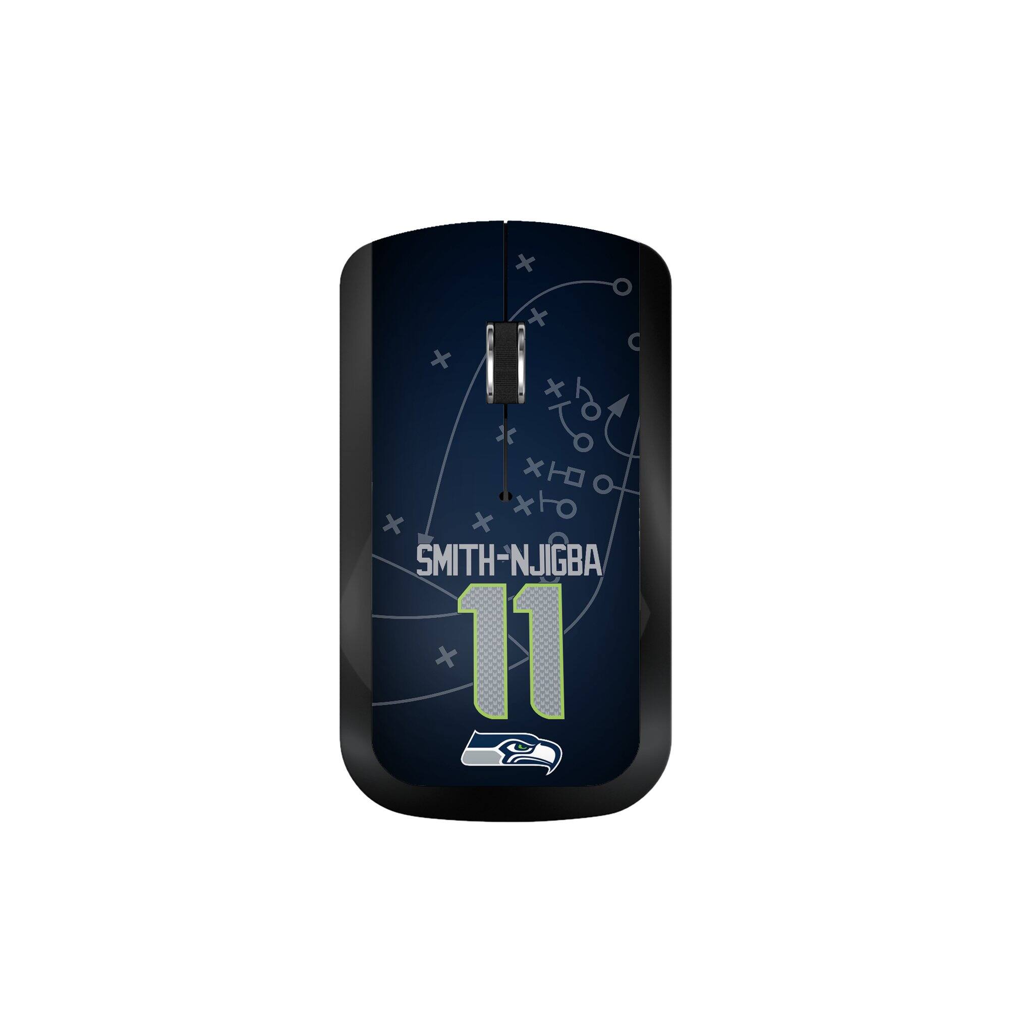 Keyscaper - Jaxon Smith-Njigba Seattle Seahawks Wireless Mouse - Wireless - Black