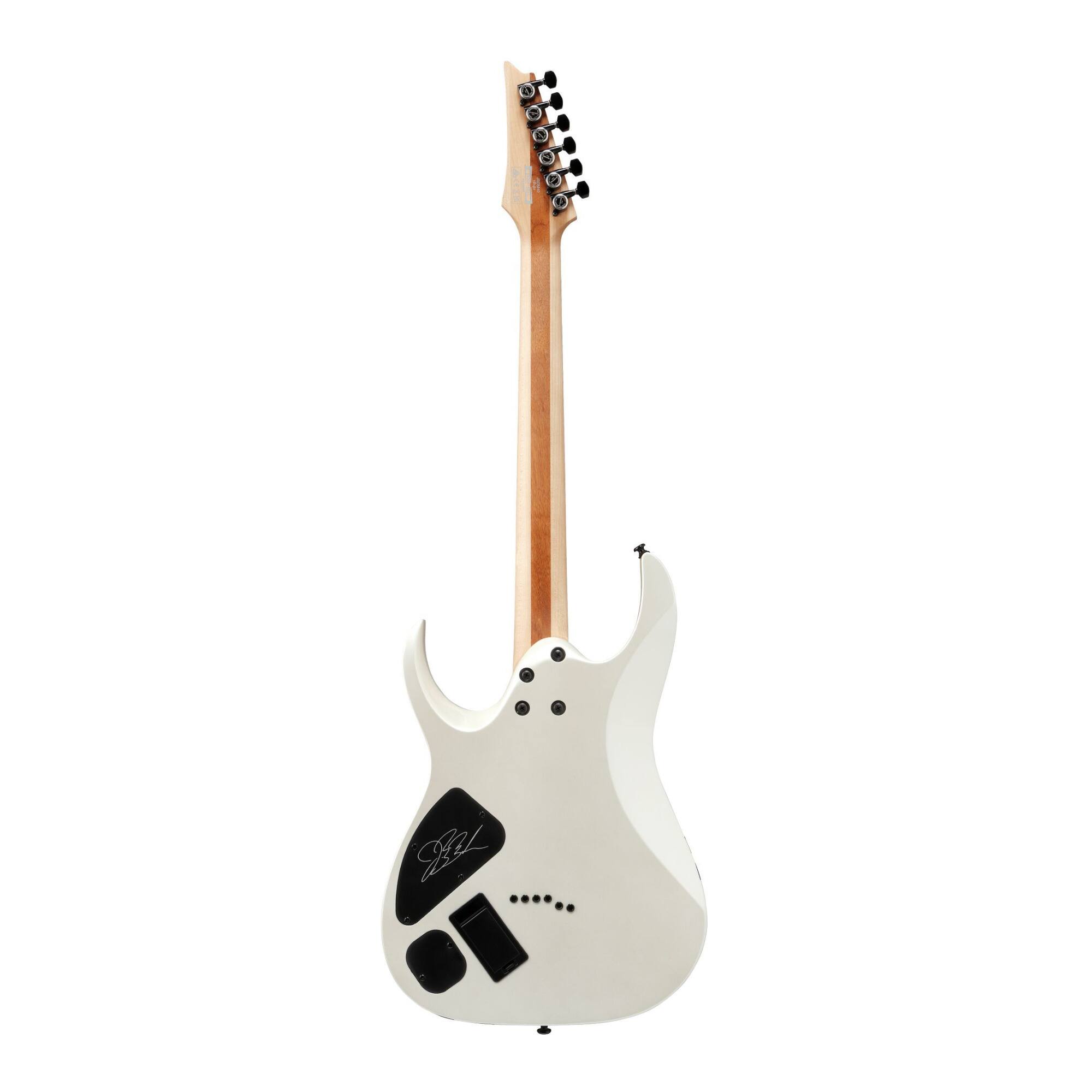 Angle. Ibanez - Ibanez JBBM40PW JB Brubaker Signature 6str Electric Guitar - Pearl White.