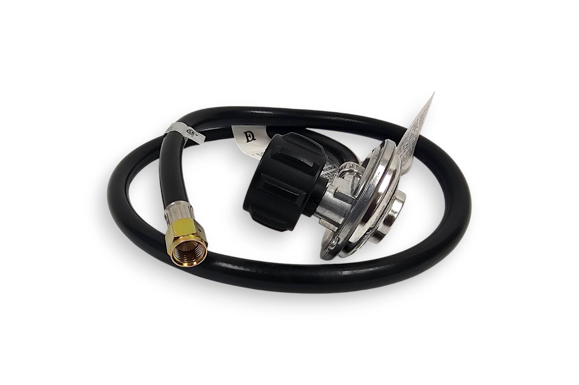 Alt View 4. Appliance Factory Parts - Appliance Factory Parts - 99281 Hose and regulator, QCC1, hoses, valves, and regulators.