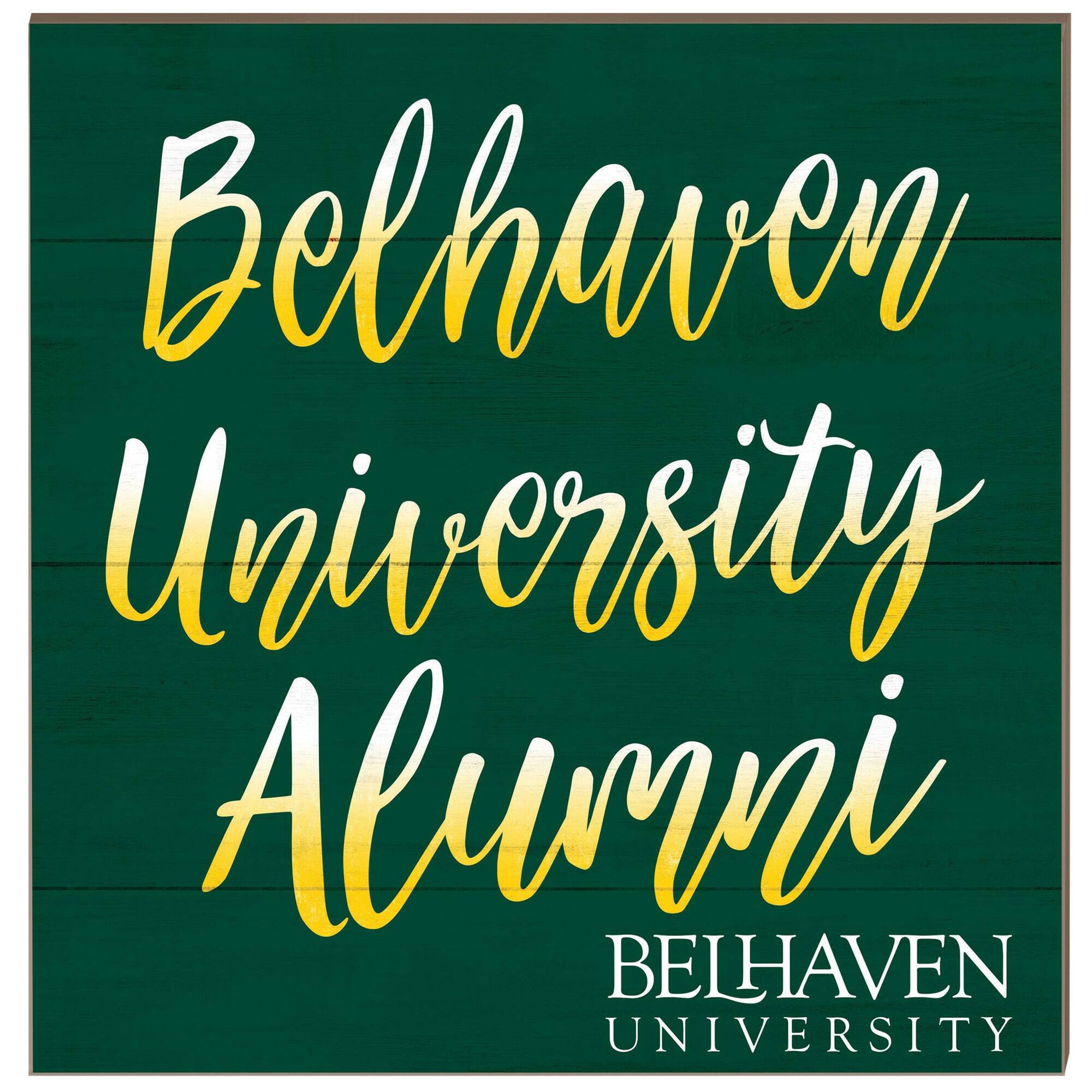 Belhaven Blazers 10'' x 10'' Alumni Plaque