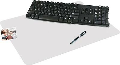 Alt View 1. Artistic - Artistic Krystal View Microban Anti-Slip Vinyl Desk Pad, 38" x 24", Clear (60-8-0MS) - Clear.