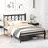 Alt View 2. Costway - Full Size Platform Bed with Headboard 11.5" Under Bed Storage Easy Assembly - Black.