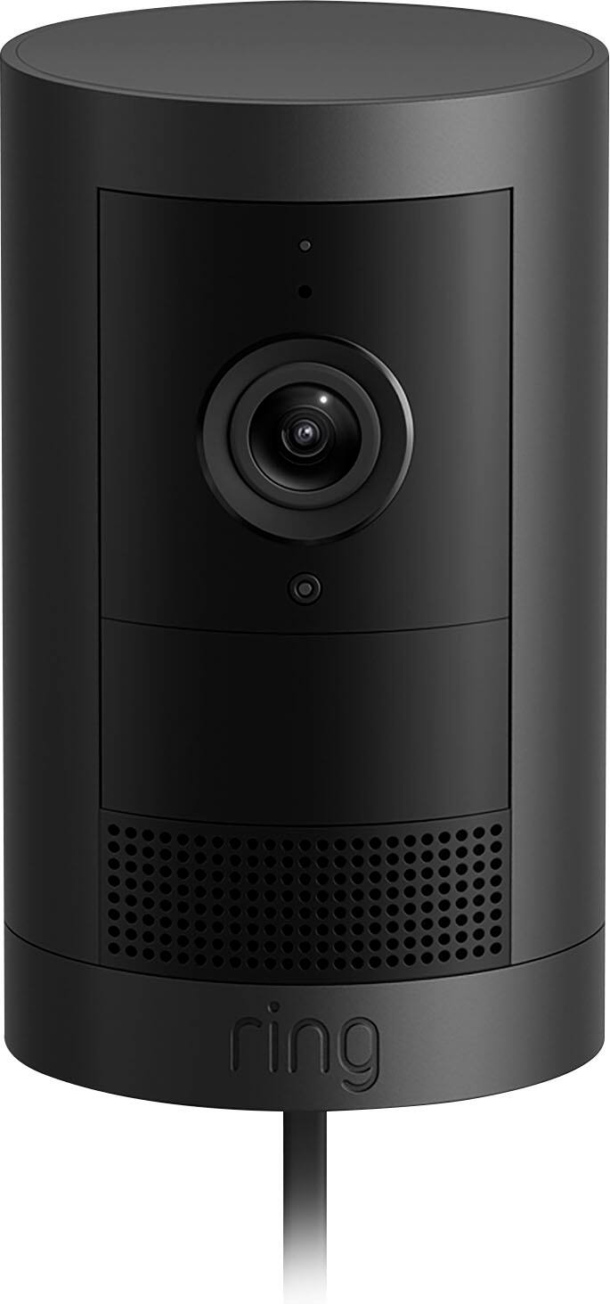 Alt View 6. Ring - Outdoor Cam Plus, Plug-In with 2K Video and Ring Vision, Low-Light Sight, and Mount-Anywhere Versatility - Black.