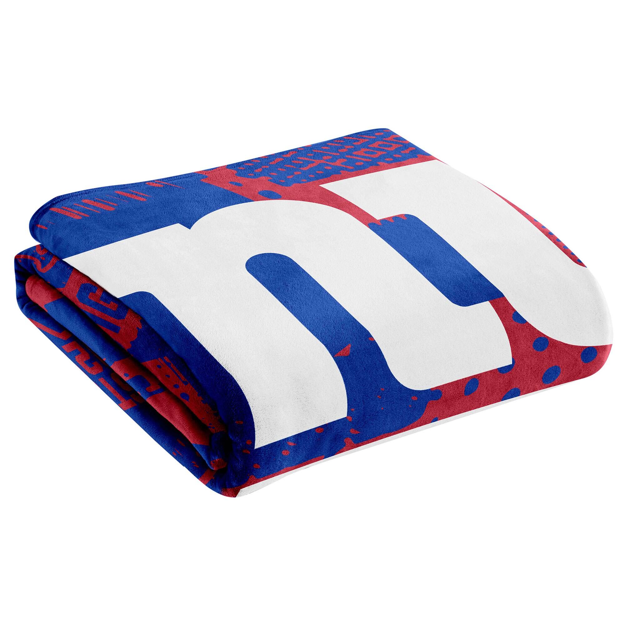 Alt View 1. Logo Brands - New York Giants 60" x 80" Hometown Blanket - Multicolor.