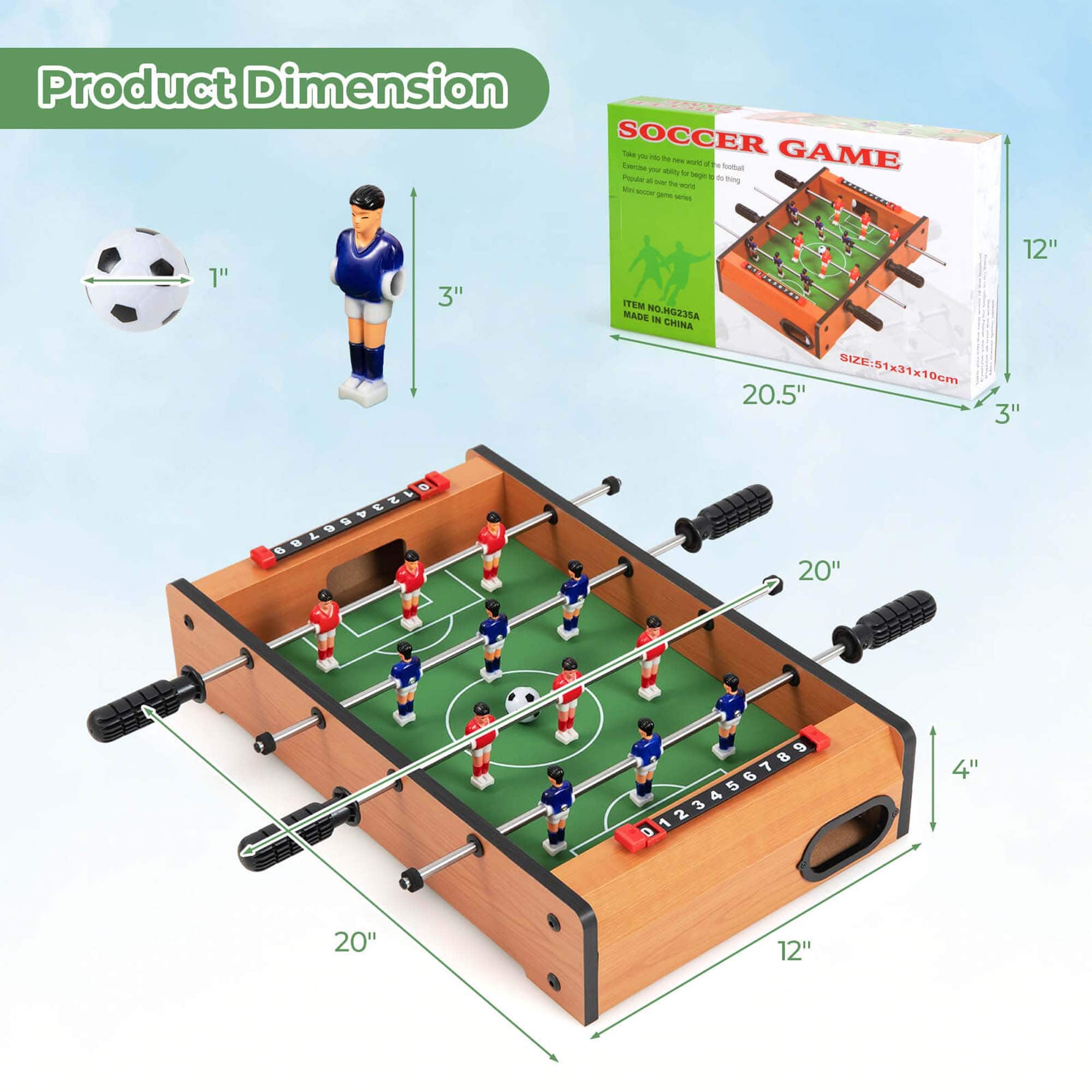 Foosball Table Men Table Soccer Men Small Doll Figure Table