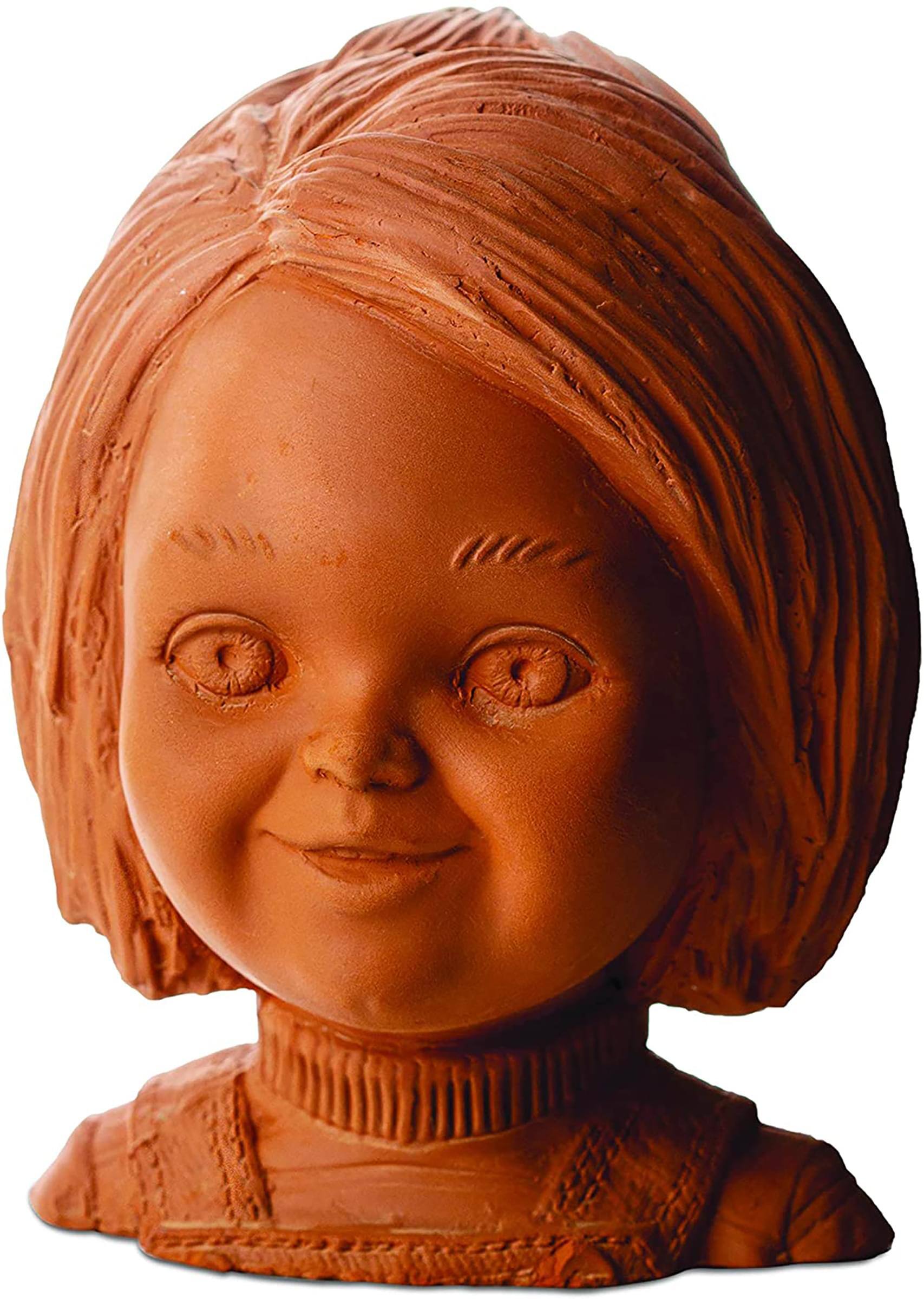 Alt View 10. Joseph Enterprises - Childs Play Chucky Chia Pet Decorative Pottery Planter - Green.