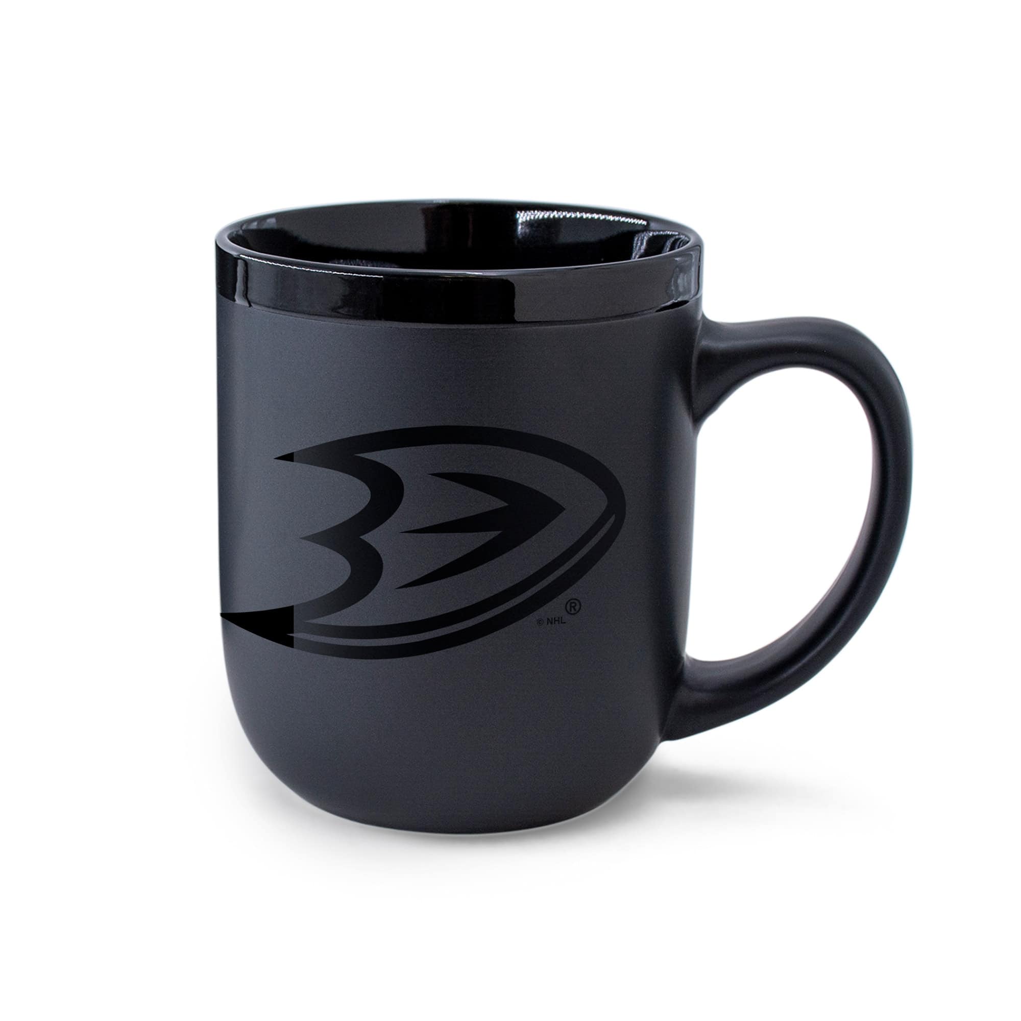 WinCraft - Anaheim Ducks 17oz. Black Tonal Ceramic Mug - Multicolor