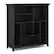 Front. Simpli Home - Amherst Multi Cube Bookcase and Storage Unit - Black.