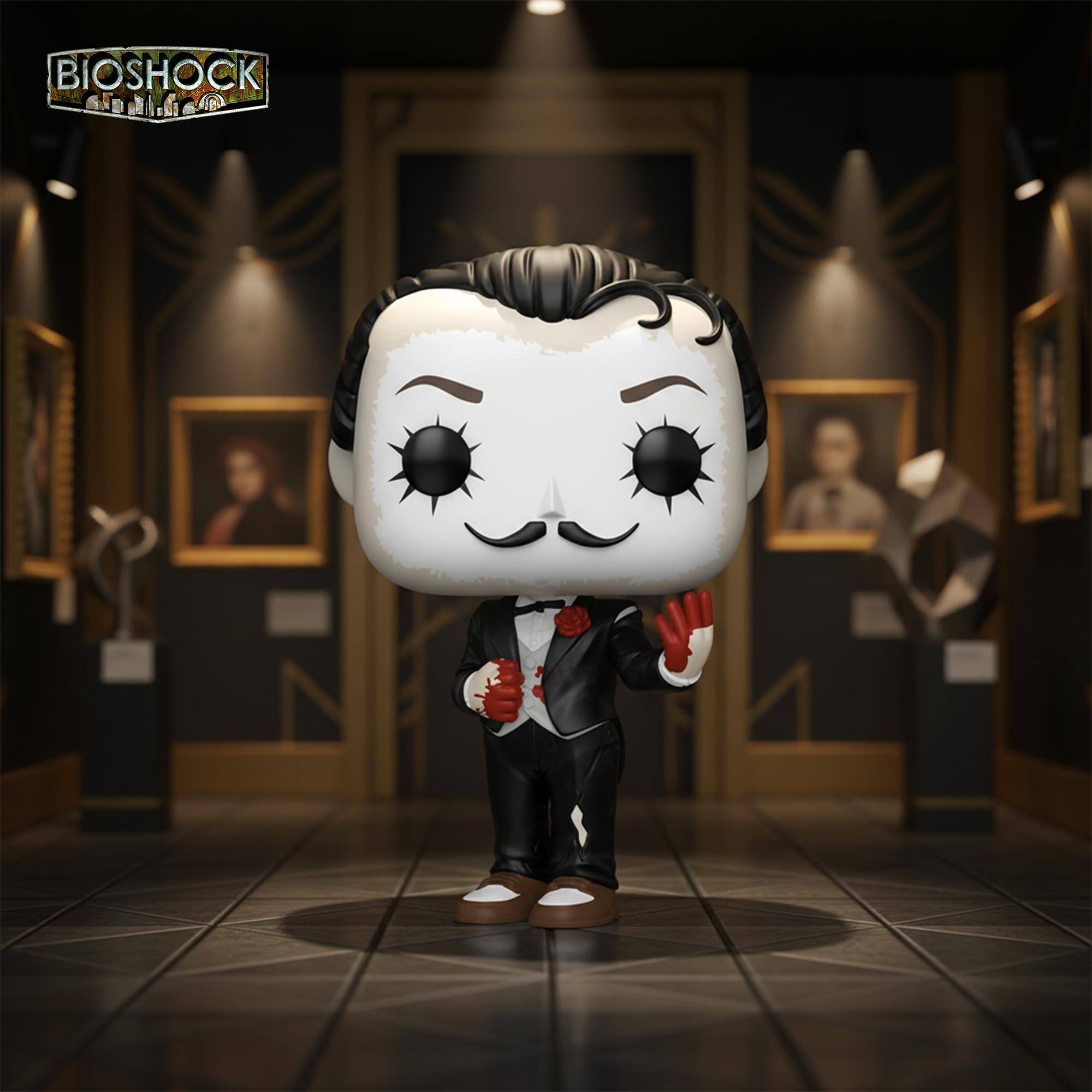 Alt View 2. Funko - Funko POP! Games: Bioshock - Sander Cohen   - COLLECTIBLES - Multicolor.