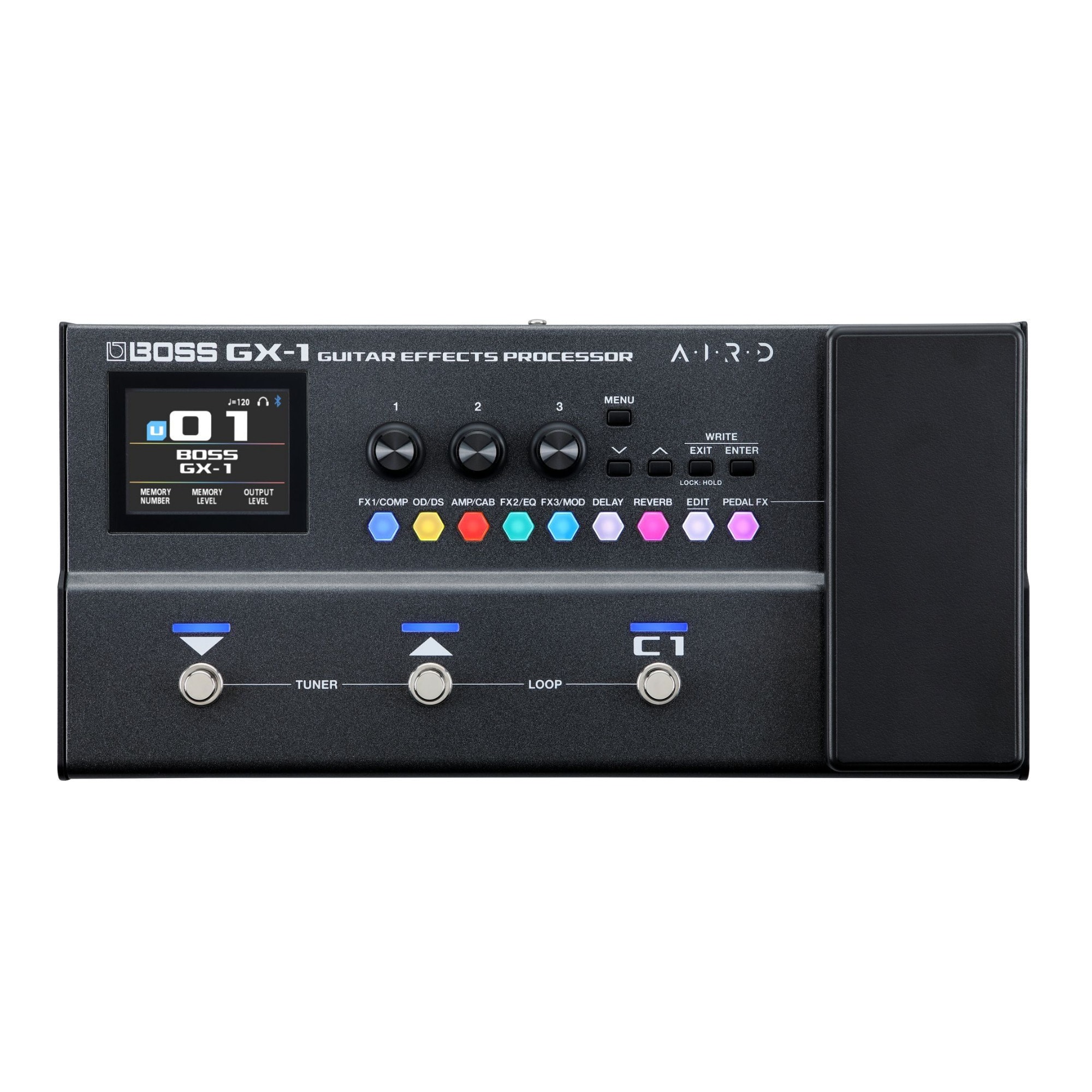 BOSS Audio GT 1B Bass Effects Processor Silver EFFGT1B - Best Buy