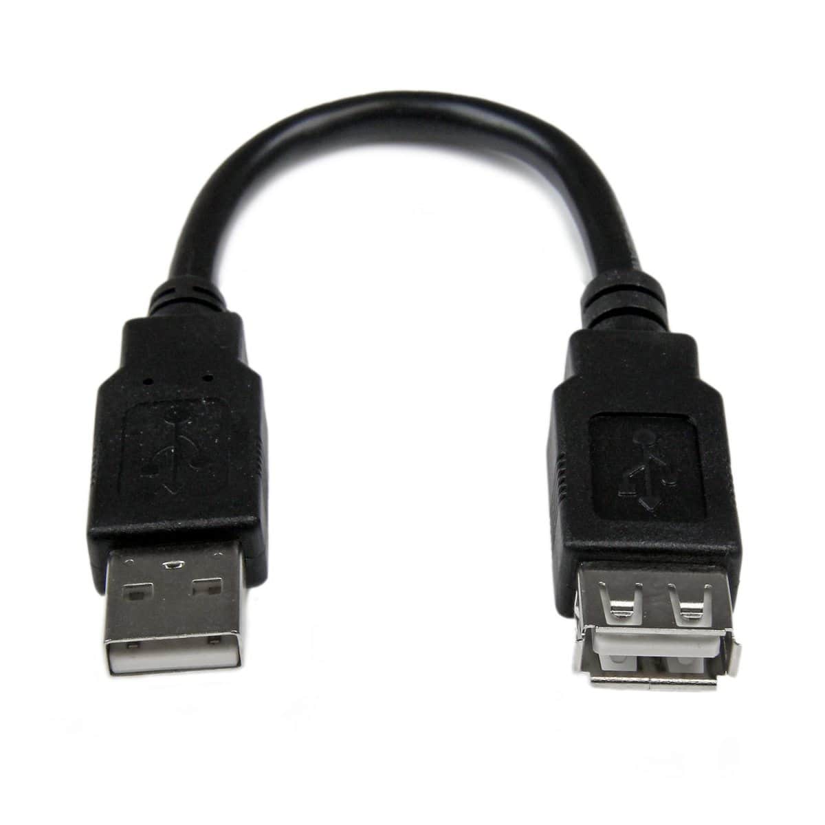 StarTech.com - StarTech 6" USB 2.0 Extension Adapter Cable