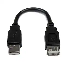 StarTech.com - StarTech 6" USB 2.0 Extension Adapter Cable