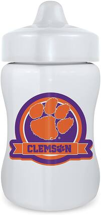 Front. MasterPieces - Clemson Tigers NCAA 9oz Baby Sippy Cup - Orange.