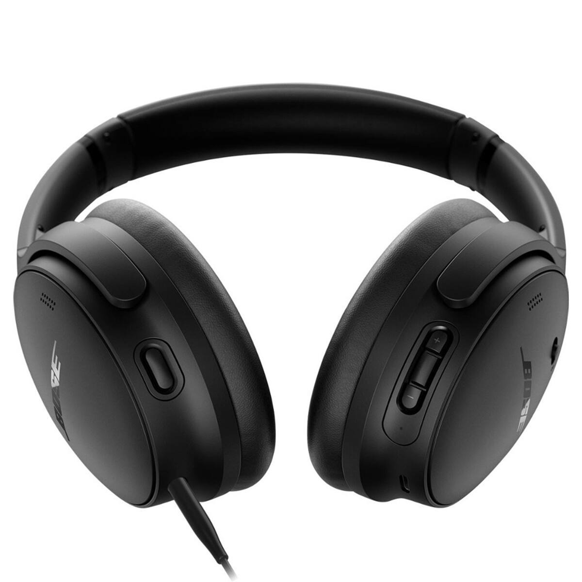 Alt View 9. Bose - Bose QuietComfort Wireless Noise Cancelling Over-Ear Headphones Black.