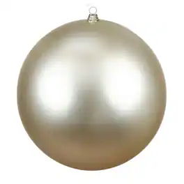 Vickerman - 15.75" Matte Ball UV Drilled - Champagne