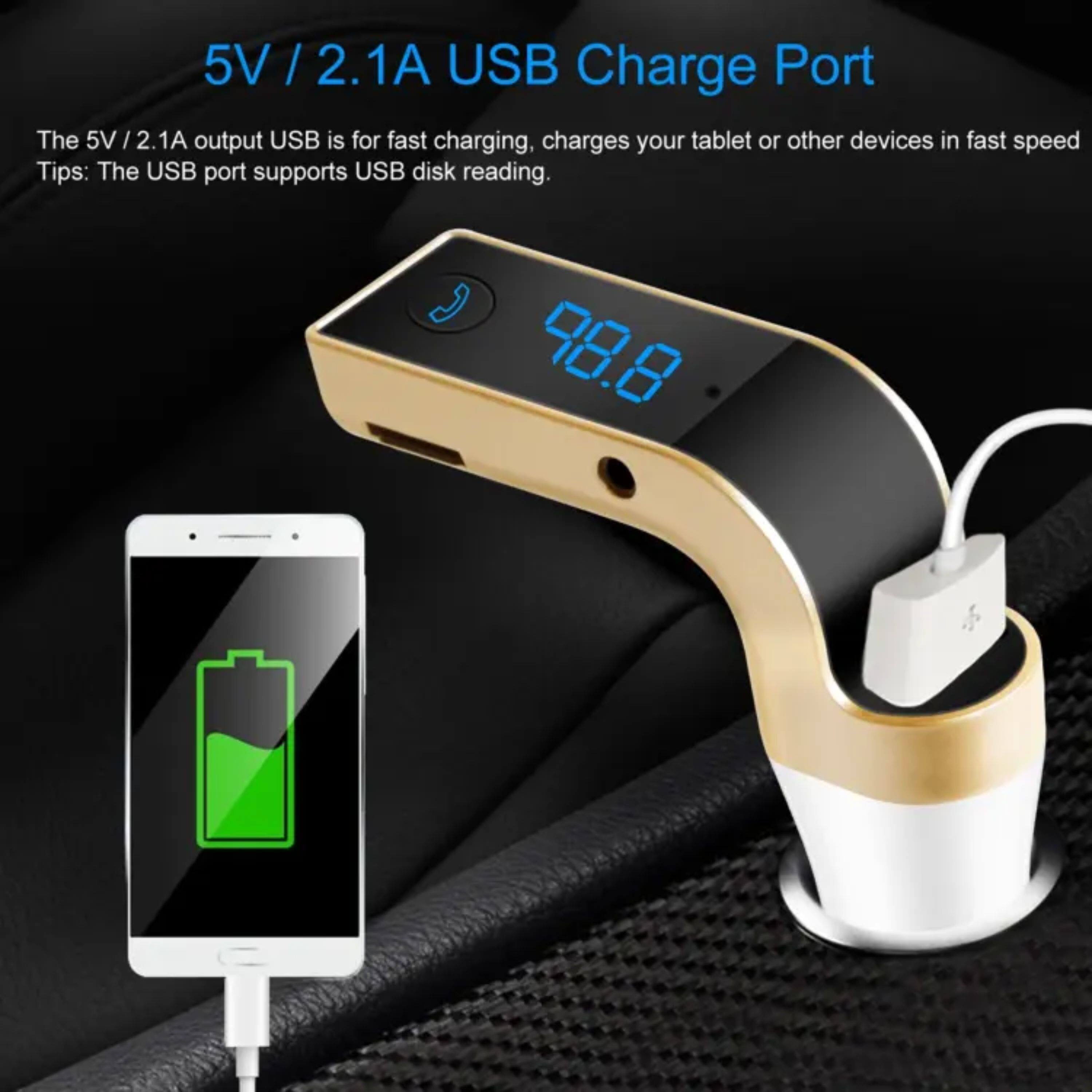 5V / 2.1A USB Charge Port

The 5V / 2.1A output USB is for fast charging, charges your tablet or other devices in fast speed. Tips: The USB port supports USB disk reading.