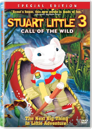 Front. Stuart Little 3: Call of the Wild   - DVD.