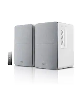 Edifier - R1280T Powered Bookshelf Speakers/Computer Speakers/Studio Monitor Speakers, 2.0 Active Near Field Monitors 42 Watts RMS - White