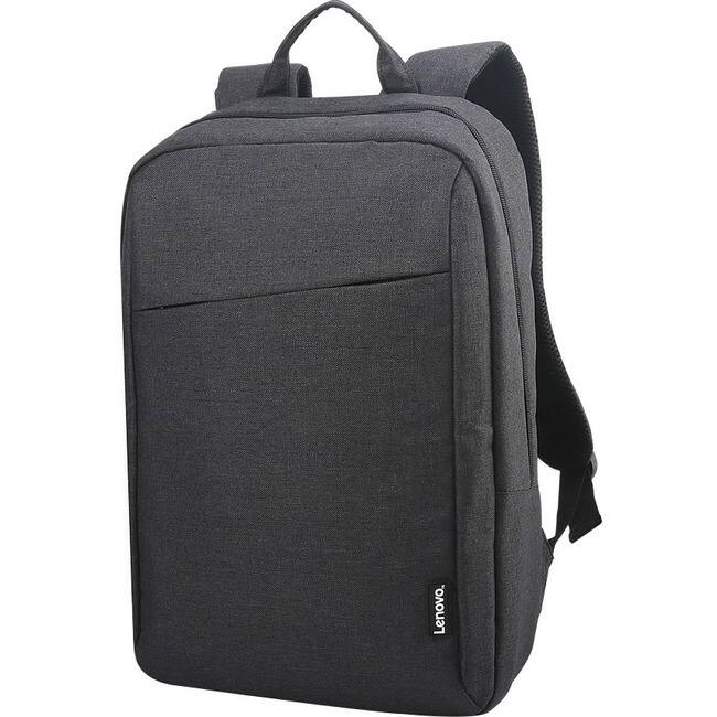 Lenovo - Carrying Case (Backpack) for 15.6" Notebook - Water Resistant - Shoulder Strap - Black