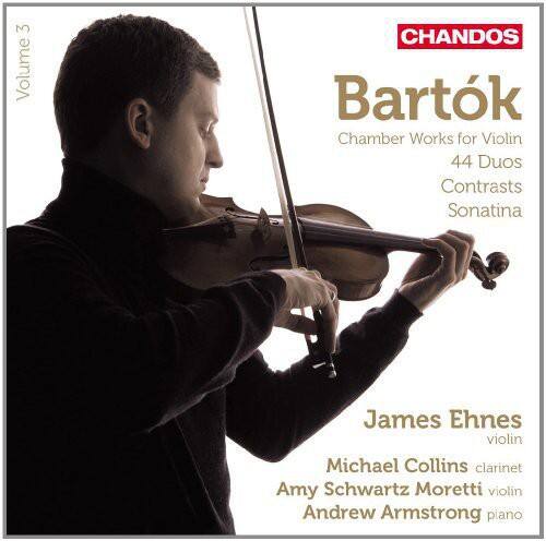 Bartok - Chamber Works for Violin Vol 3   - COMPACT DISCS [CD]