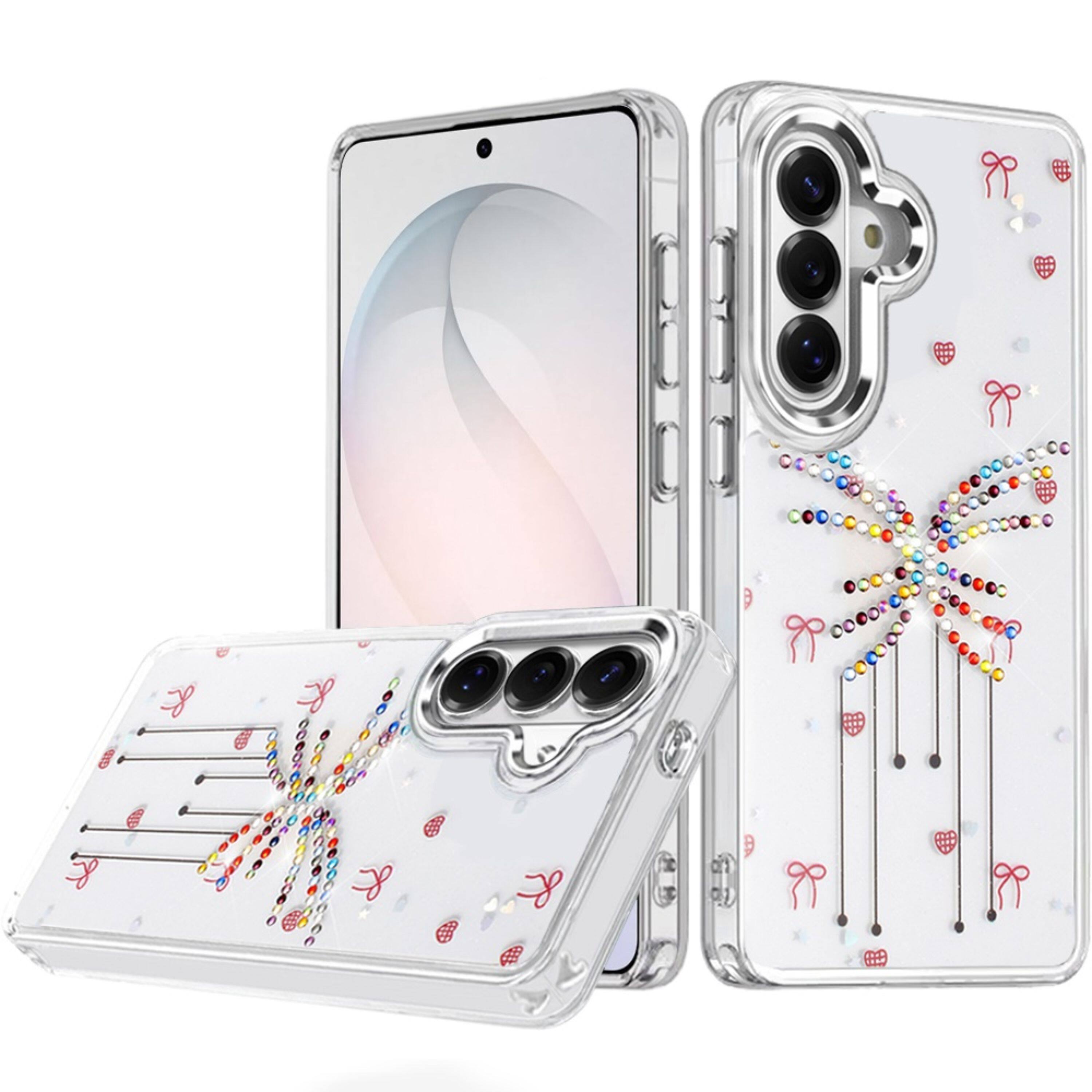 Kitcheniva Elegant Epoxy Crystal Jewel Decorative Case With Tempered ...