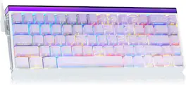 AULA - Hero68 HE 60-Key Wired Hall Effect Gaming Keyboard, RGB, Rapid Trigger and Response, Adjustable Actuation - Purple