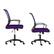 Alt View 11. CorLiving - Workspace Mesh Back Office Chair - Purple.