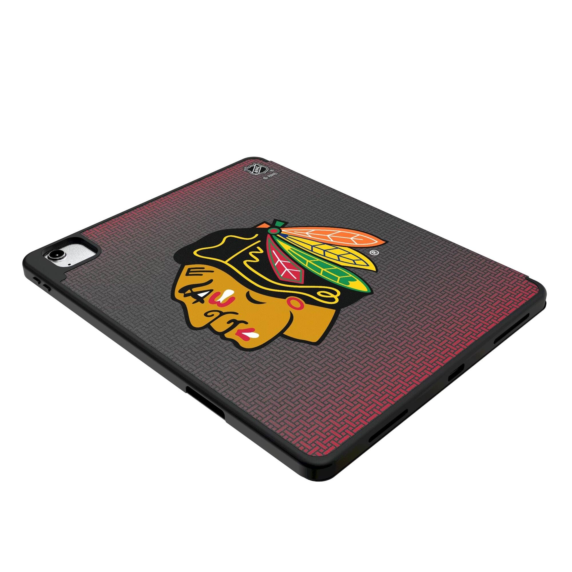 Alt View 2. Keyscaper - Chicago Blackhawks iPad Case - 13in Air M2 - Black.