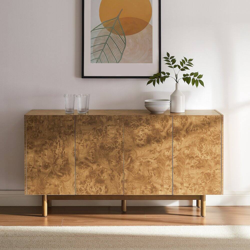 Alt View 10. Crosley Furniture - Levi Sideboard - Maple.