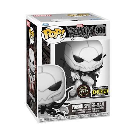 SHAMEL  
Funko POP! Venom 966  
LIMITED EXCLUSIVE  
BLUM ENTERTAINMENT  
CHASE COTTON  
POISON SPIDER-MAN  
TTE ESCILLANTE  
VIGURE A BONGLE-HEAD  
CON CABEZA ESCILLANTE  
FIDURA A ADVERTON  
SAGU ADRO